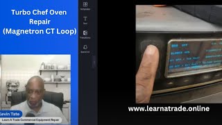 Turbo Chef Oven Repair Magnetron CT Loop [upl. by Tap]