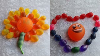 Amazing Compilation of Sun Flower and Heart Shape Balloon Popping [upl. by Yentnuoc]