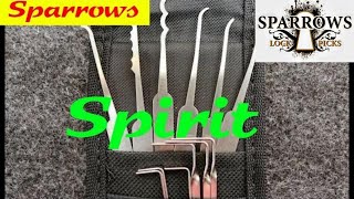 1020 Review Sparrows SPIRIT Lock Pick Set [upl. by Adlay]