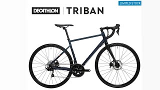 ASMR Bike Review  Decathlon Triban RC520 CloseUp amp Sounds [upl. by Aerdua]