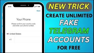 How to Create Telegram Account Without Phone Number 2023  Telegram Without Phone Number [upl. by Rotman600]