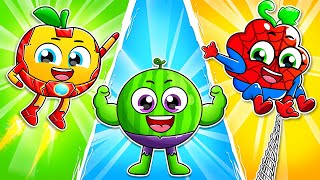 My Superhero Friend Song 🦸‍♂️ Superhero Switcheroo  Superhero Team  Yum Yum Kids Songs [upl. by Ennovahc]