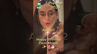 Demi Moore Celebrating Her 62 Birthday ✨😯 antesedepois beforeandafter demimoore brucewillis [upl. by Cash]