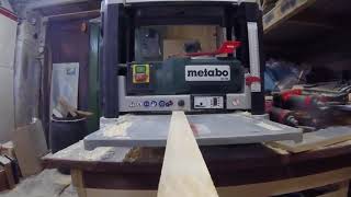 Masina de rindeluit Metabo DH 330  1800 W  9800 RPM  flancoro [upl. by Hibbert]