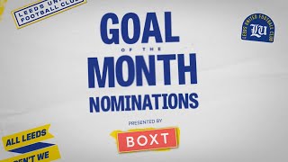 Leeds United Goal of the Month  September 2024 [upl. by Araj279]