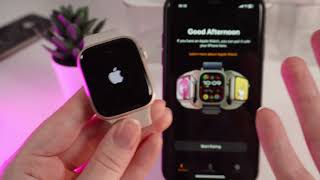 How to Factory Reset Apple Watch Series 9  Tips amp Tricks Hidden Features [upl. by Allecnirp272]