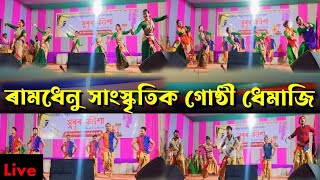 Bihu Bodo Mising Tiwa Kachari Dance Performance  Ramdhenu Sangskriti Gusthi 2024 [upl. by Collbaith674]