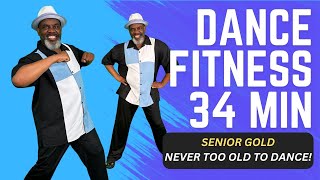 Fun Dance Fitness Party  34 Minutes  Low Impact Moves  Dance Like No One Watching [upl. by Nyleve]