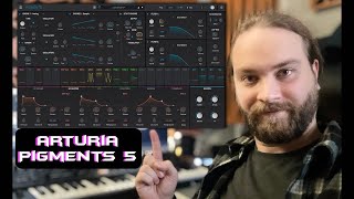 Arturia Pigments 5  No Talking [upl. by Anaeda383]