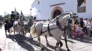 Salida Carruajes Goyesca Ronda 2014 [upl. by Nerehs18]