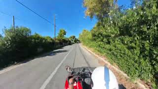 Skiathos Town to Agia Eleni beach on a quad [upl. by Trainor438]