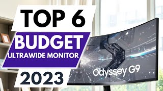 Top 6 Best Budget Ultrawide Monitor in 2023 [upl. by Htebsle]