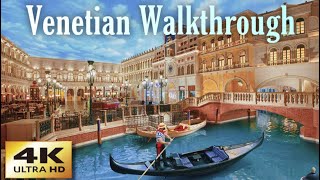 Venetian Palazzo Shoppes Walkthrough [upl. by Saile]