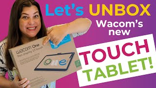 Wacom One 13 TOUCH Display Unboxing Demo and Review [upl. by Anuait]