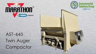 AST440 Dual Auger Compactor [upl. by Kermie]