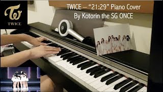 quot2129quot TWICE Piano Cover  Lyrics  트와이스 피아노 커버 [upl. by Yllib993]