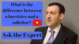 What is the difference between a barrister and solicitor Ask the Expert [upl. by Doggett]