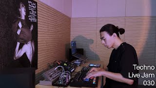 Techno Live Jam 030 with TR08S  Digitone  TB03  0Coast [upl. by Cash368]