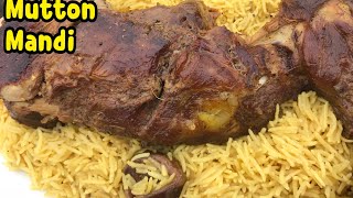 How To Make Mutton Mandi With Arabic Rice without ovenBBQ By Yasmin’s Cooking Bakra Eid Special [upl. by Flanna]