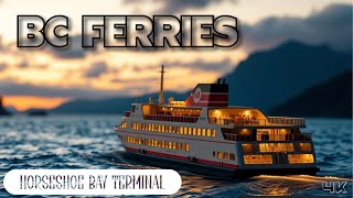 Spectacular Views of the Ocean on BC Ferries  4k [upl. by Katsuyama781]