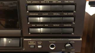 Technics SLPG200A Vintage HiFi cd player FunwithVintageHiFi [upl. by Animehliw]