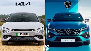 2024 Peugeot E 408 vs Kia EV6 Which Electric Car Wins in 2024 [upl. by Valsimot525]