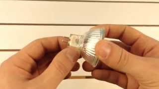 OSRAM 44860 WFL DECOSTAR 51S 20W GU53 12V обзор галогенной лампы [upl. by Eednahs]