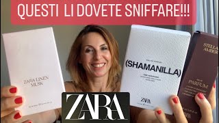 QUESTI LI DOVETE SNIFFARE Profumi Zara [upl. by Jeggar]