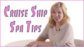 Cruise Ship Spa Tips  Prices amp Deals [upl. by Neeneg127]