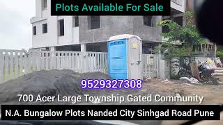 NA Bungalow Plots Nanded City Sinhgad Road Pune [upl. by Ardnatal]