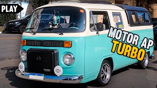 KOMBI COM MOTOR AP TURBO  O ENTUSIASTA [upl. by Eiramenna]