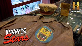 Pawn Stars SHOCKING VALUE for WWII Bomber Jacket Season 3 [upl. by Fiden]