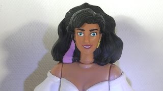 Disneys the Hunchback of Notre Dame Mattel Esmeralda figure review [upl. by Peer]