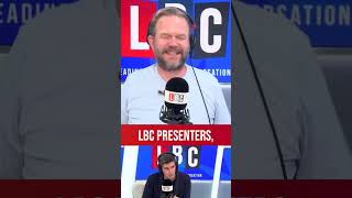 James OBriens ‘not so sincere apology for Farage riots comments  LBC [upl. by Adlai446]