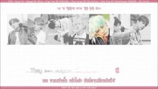 Karaoke Thaisub BTS 방탄소년단  뱁새 Crow Tit oocotton [upl. by Llechtim]