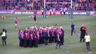 Brindisi from La Traviata performed at Thomond Park Munster v Castres 140112 [upl. by Kingsly]