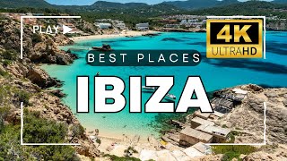 Ibiza 4K Best Places to Visit  Spain   Travel Guide Video [upl. by Ruffina]