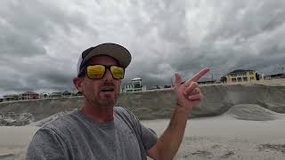 HURRICANE DEBBY  Revisiting Flagler Beachs Dune Renourishment  EROSION [upl. by Dnama]