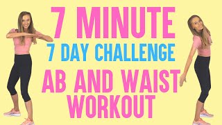 7 MINUTE ABS WORKOUT 7 DAY CHALLENGE by Lucy Wyndham Read [upl. by Medwin578]