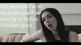 quotBefore Octobers Gonequot  Cimorelli Lyrics [upl. by Aharon]