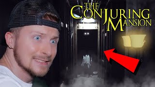 We see something HORRIFYING inside the CONJURING MANSION SCARY [upl. by Ahtiuqal]