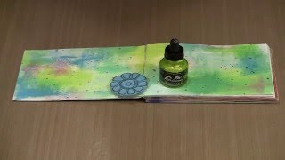 DalerRowneyFW Pearlescent Inks Demo [upl. by Iredale]