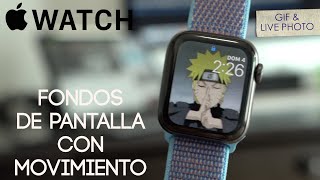 Los Mejores Fondos De Pantalla Animados En Tu Apple Watch [upl. by Iretak204]