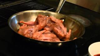 Cooking with Wine Quail with Merlot [upl. by Tito189]