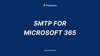 SMTP for Microsoft 365 [upl. by Rockel]