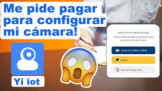 Yi iot me pide mi tarjeta para configurar mi cámara NO PAGUES [upl. by Adoh]