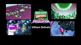 Big City Greens The Movie Spacecation Villians Defeat [upl. by Nerot]