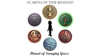 🌳Minuet of Swaying Grass  An Ocarina of Time Remix [upl. by Dennard]