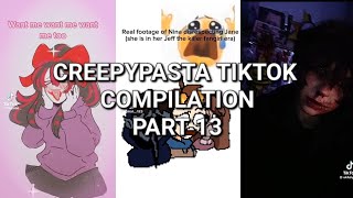 Creepypasta tiktok compilation part 13 [upl. by Savell]