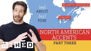 Accent Expert Gives a Tour of North American Accents  Part 3  WIRED [upl. by Notsek]